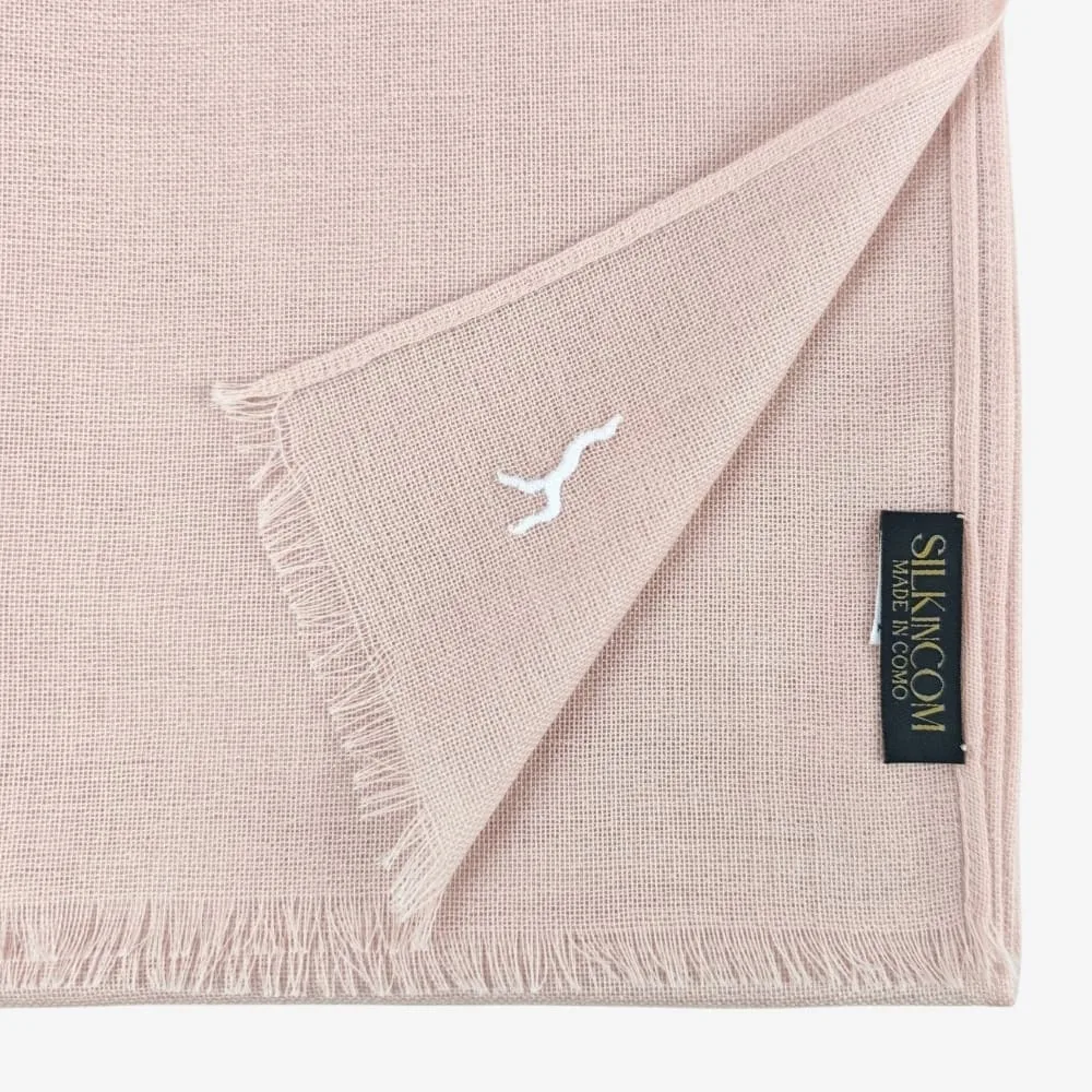 Bellagio Rose Poudré — logo blanc Cachemire — vista 3