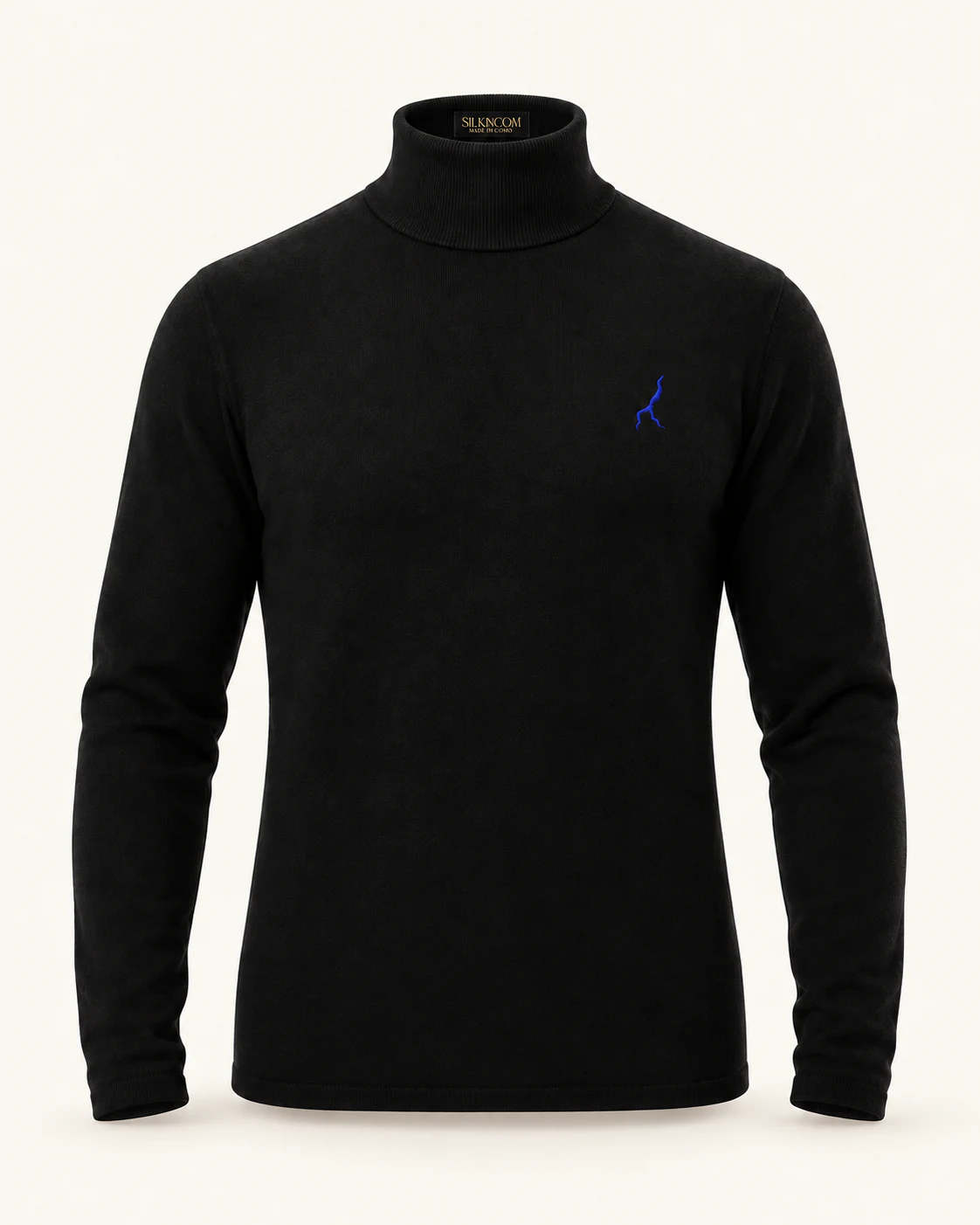 Domaso — Dolcevita in lana merino nera